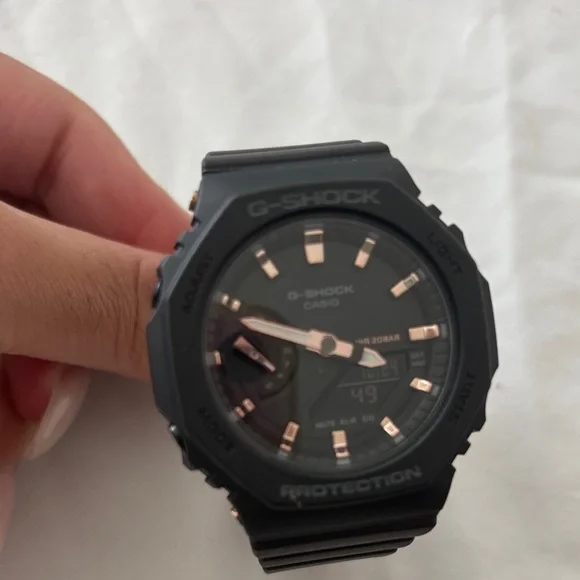 Casio G-Shock Black with Pink Accents - Picture 3 of 3